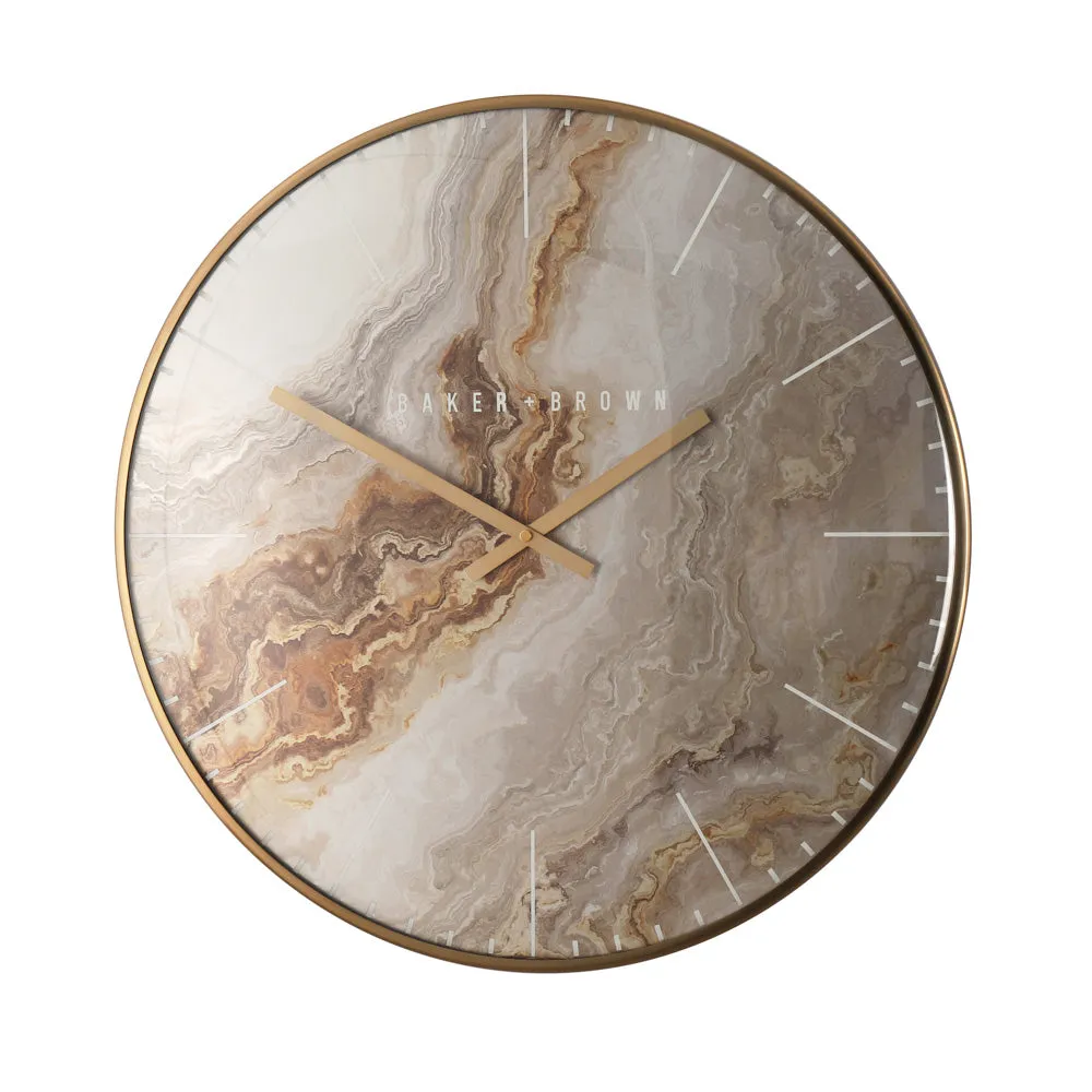 Baker and Brown Clock Oyster Bronze