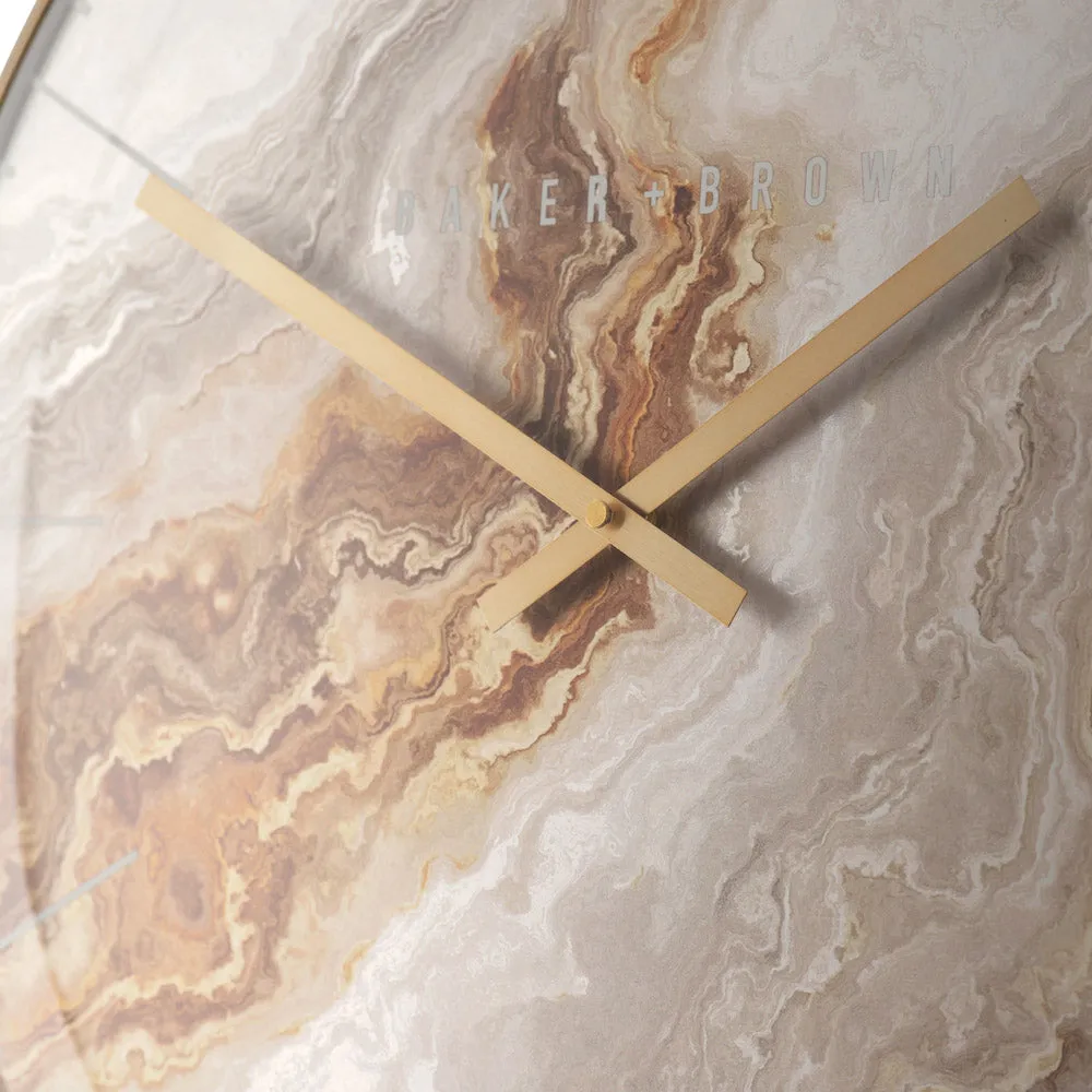 Baker and Brown Clock Oyster Bronze
