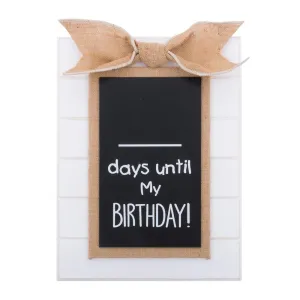 Birthday Countdown Chalkboard