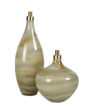 Cascade Bottles, Set of 2