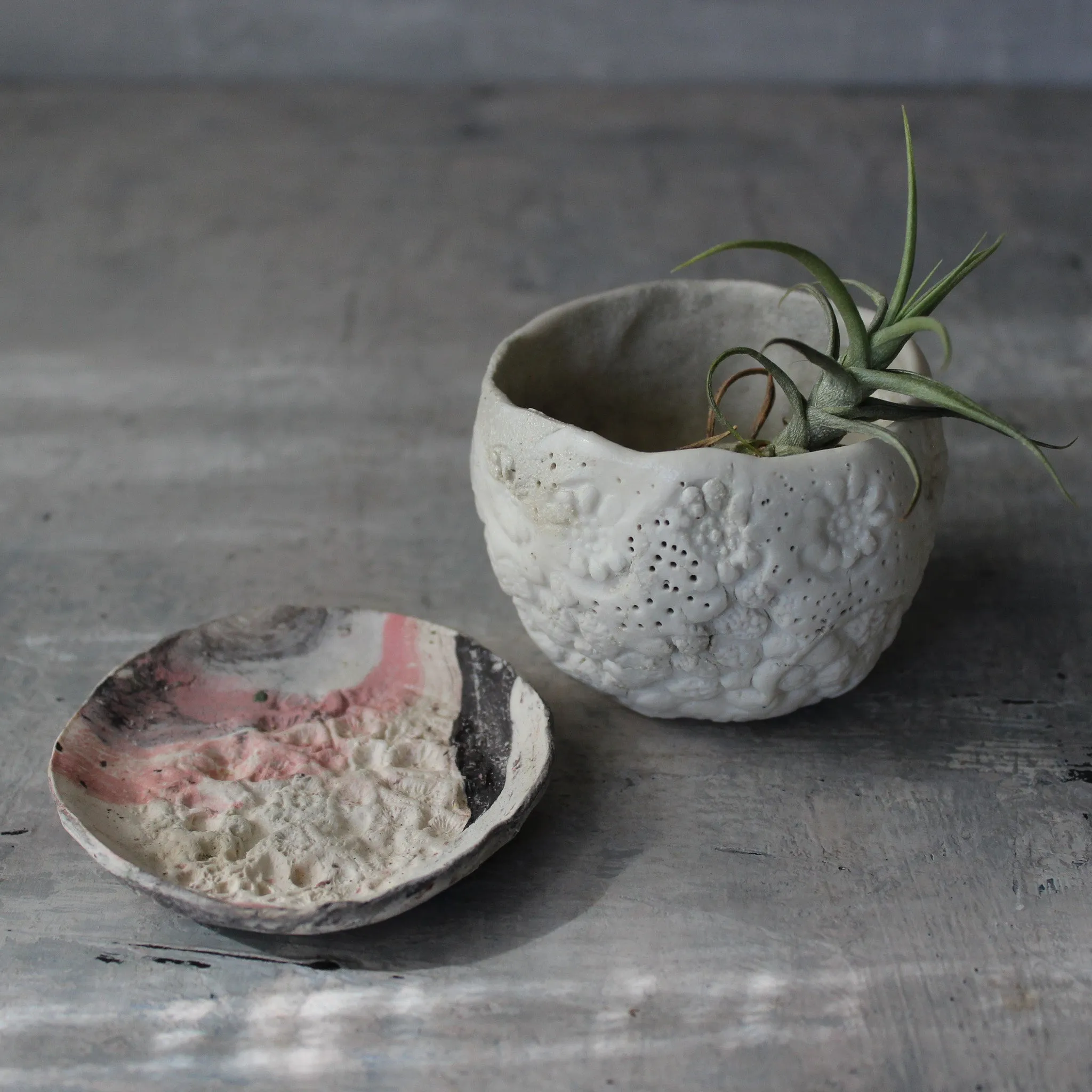 Ceramic Planter & Saucer Sets