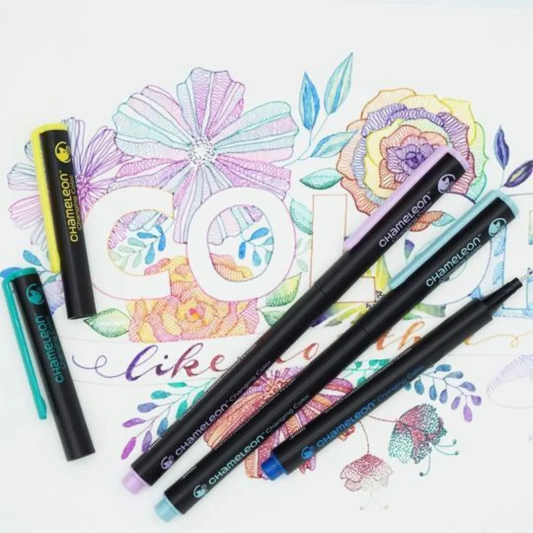 Chameleon Fineliners 48 pack Brilliant Colors