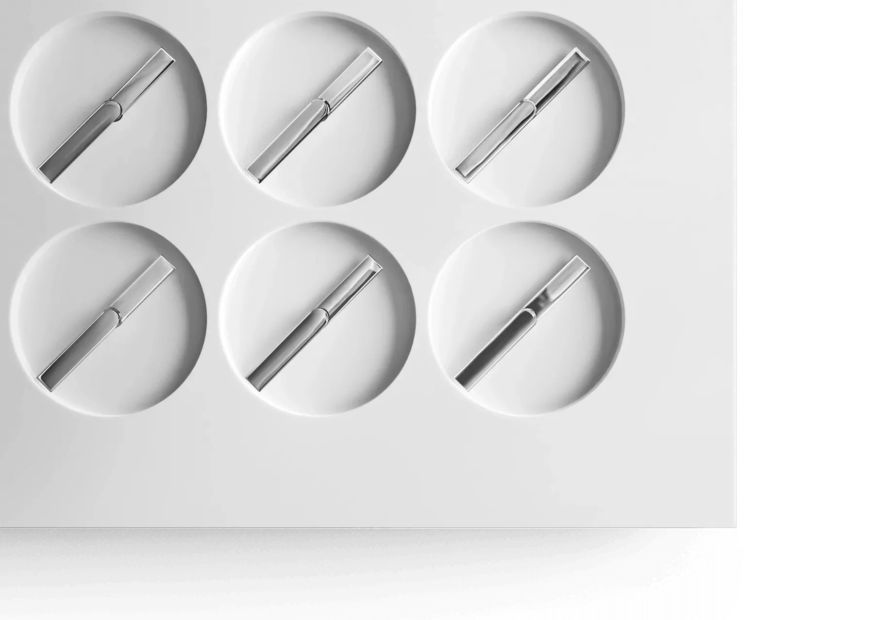 ClockClock 24 – White Sterling Hands