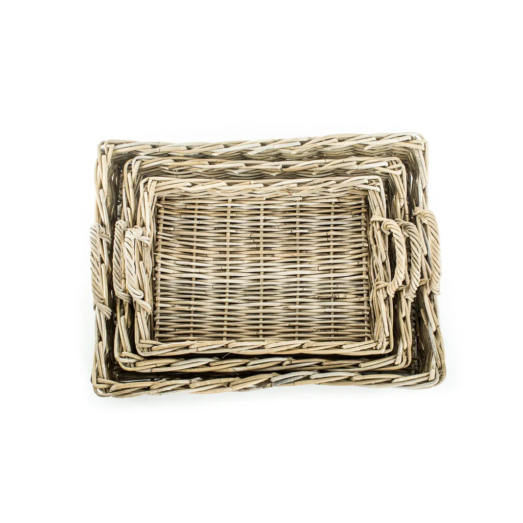 Decorative Rattan Tray