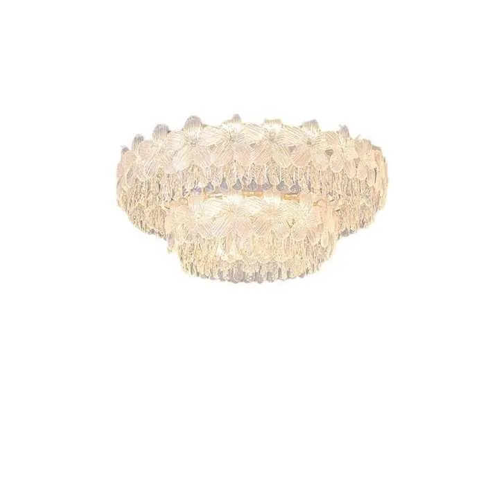 French Cream Style Modern Simple Iron-ثريا حديدية حديثة