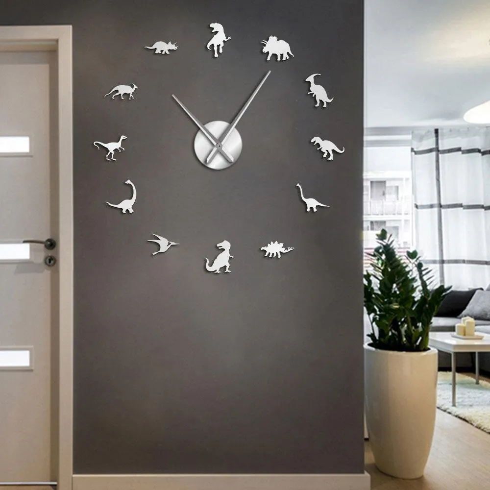 Giant Dinosaur Wall Clock