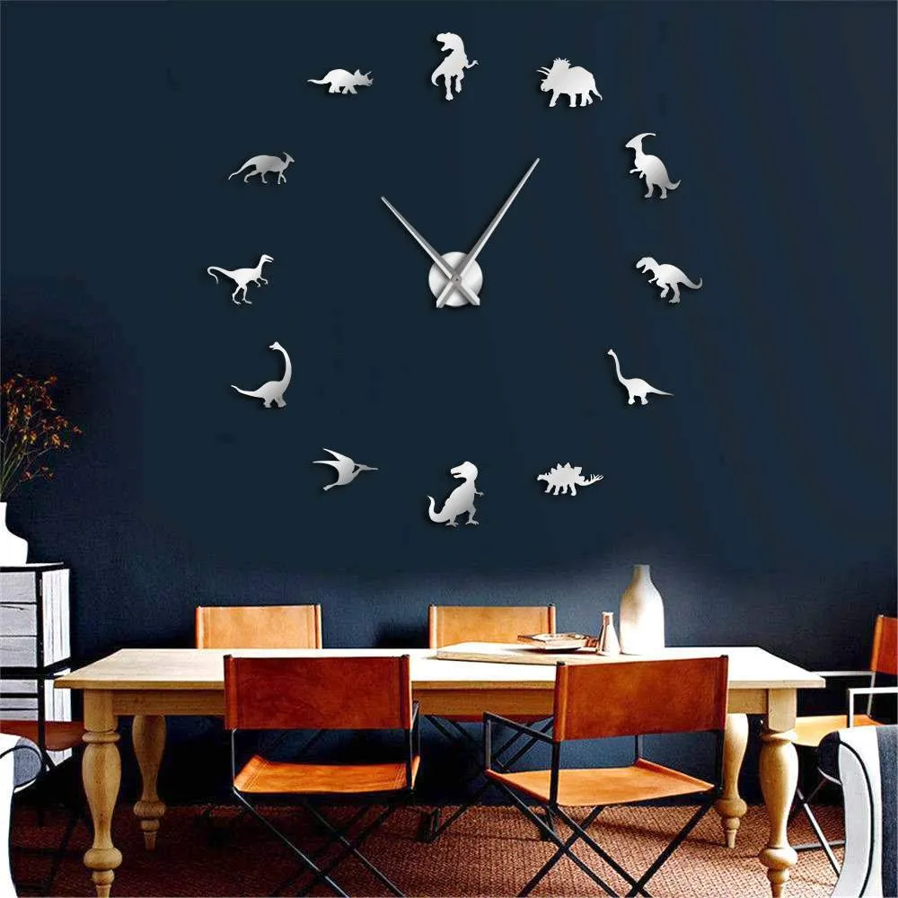 Giant Dinosaur Wall Clock