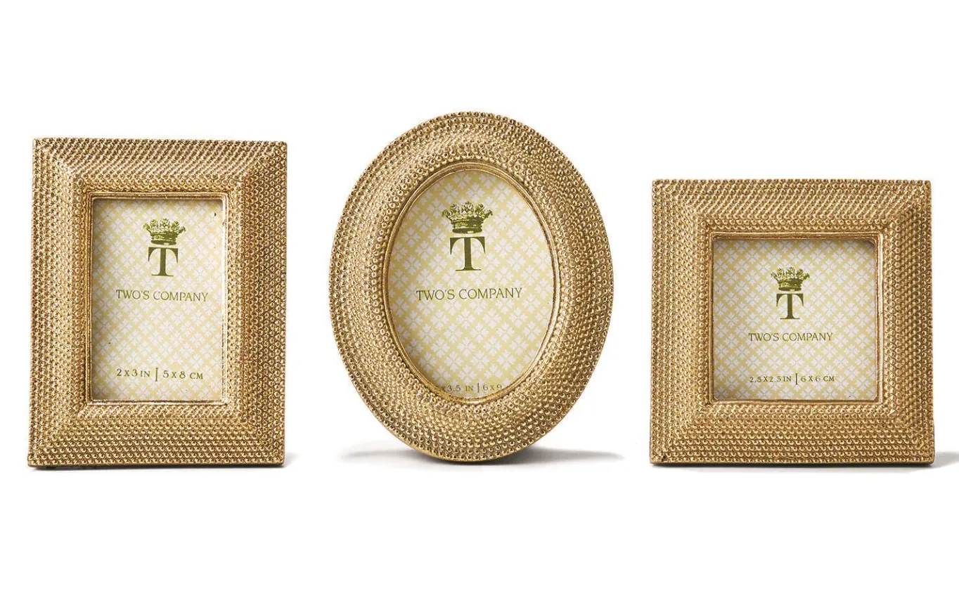 golden dots frame