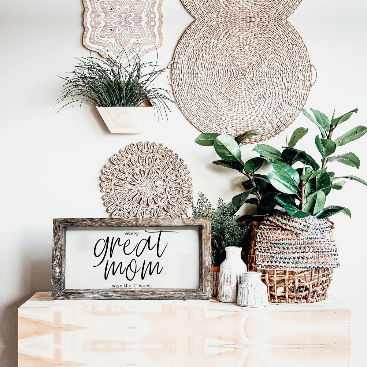 Great Mom Sign