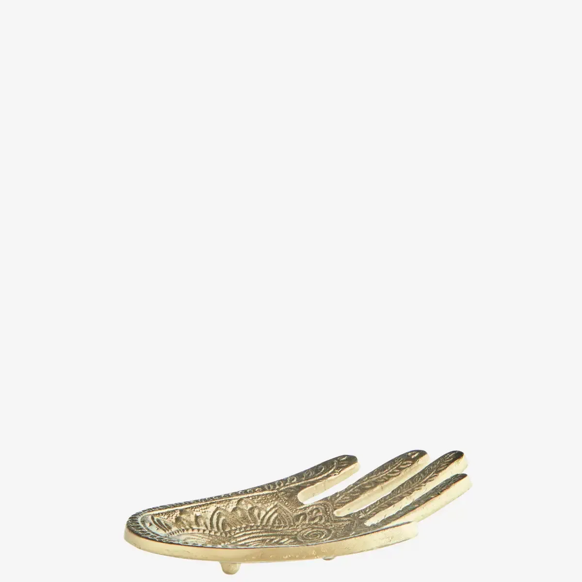 Hamsa Tray Brass