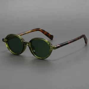 Havana Oval Sunglasses