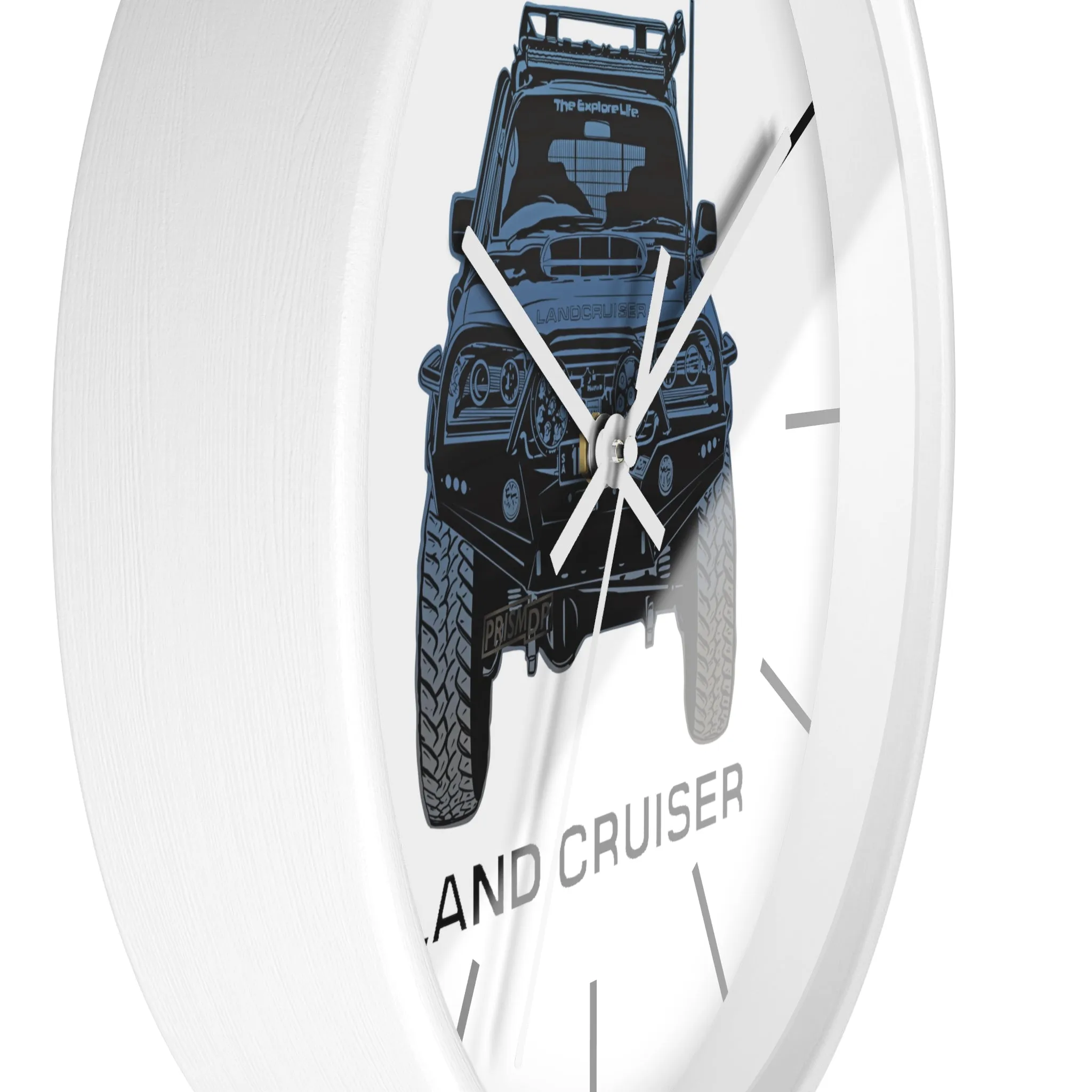 HDT80 80 Series Land Cruiser Wall Garage Clock - Reefmonkey Artist Prisma Denensi