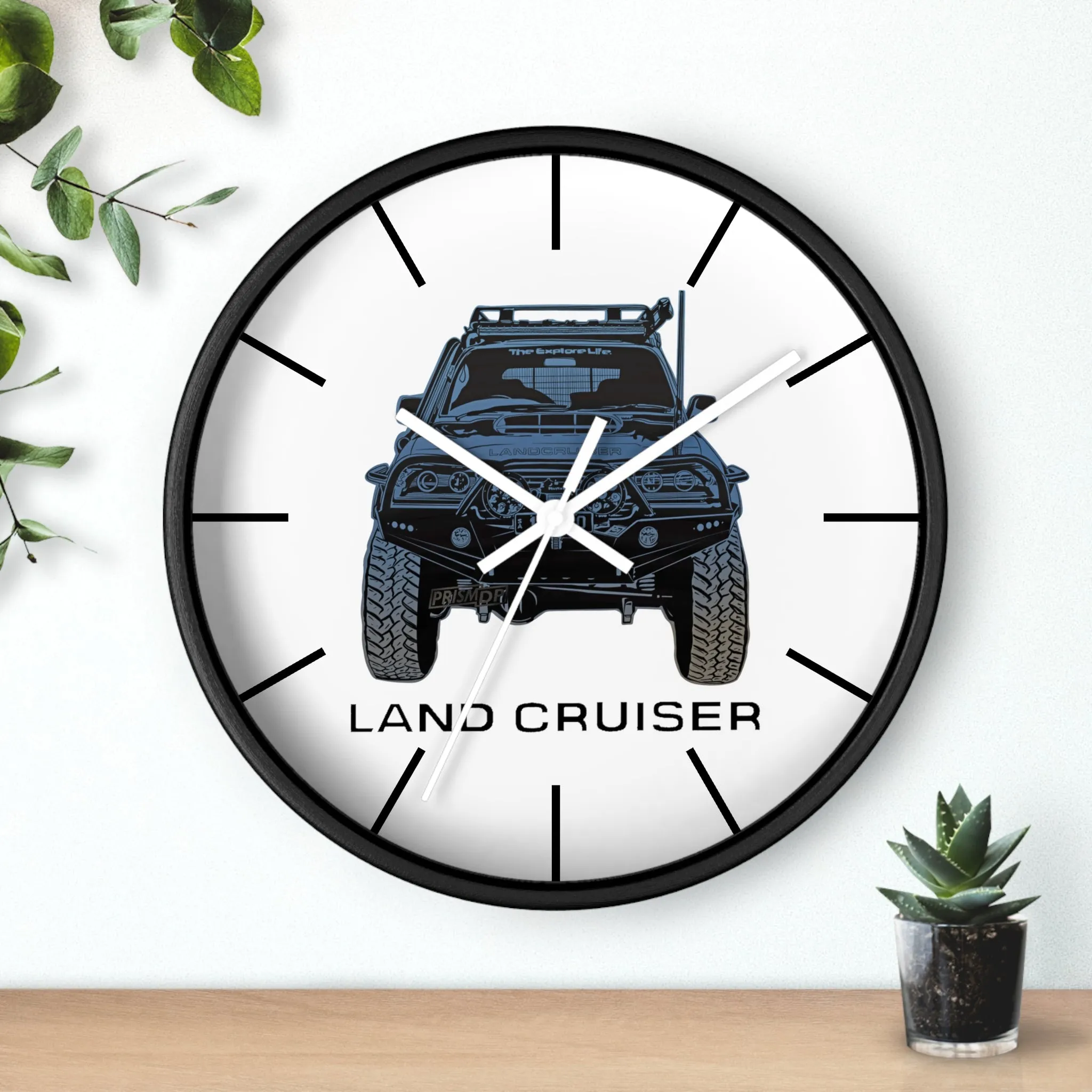 HDT80 80 Series Land Cruiser Wall Garage Clock - Reefmonkey Artist Prisma Denensi