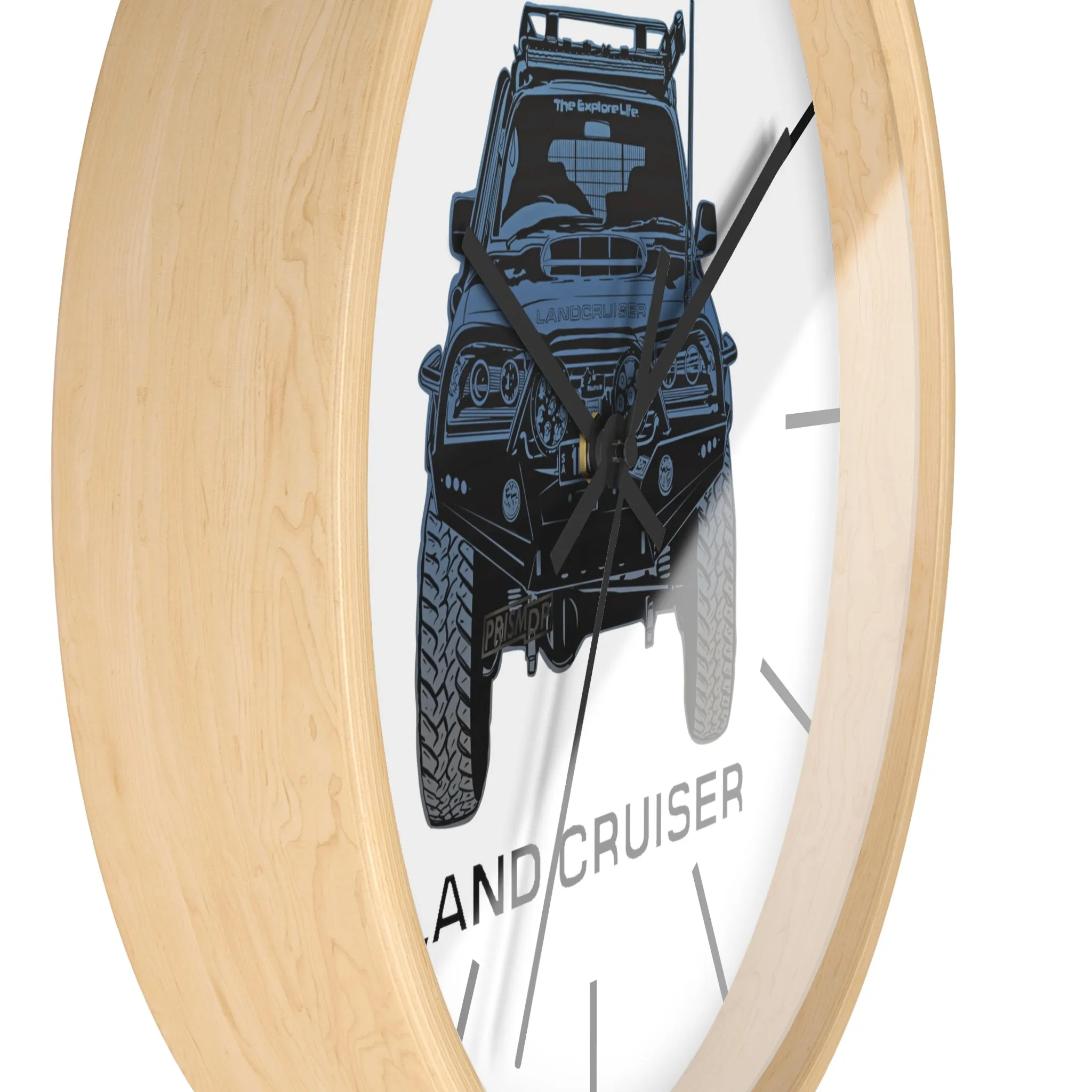 HDT80 80 Series Land Cruiser Wall Garage Clock - Reefmonkey Artist Prisma Denensi