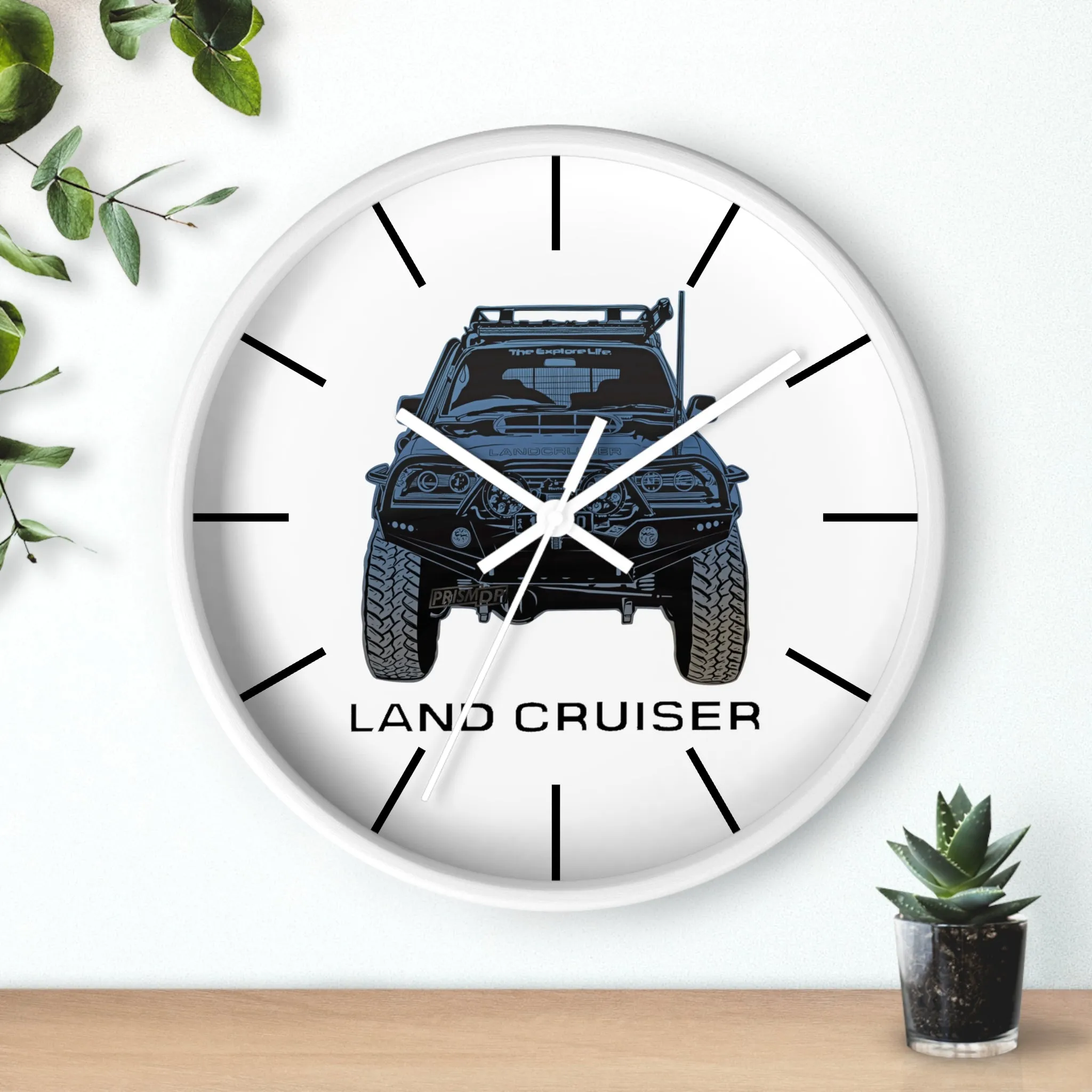 HDT80 80 Series Land Cruiser Wall Garage Clock - Reefmonkey Artist Prisma Denensi