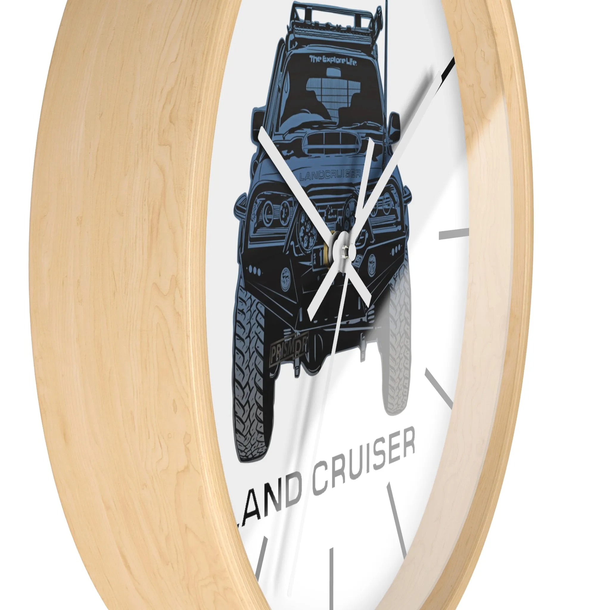 HDT80 80 Series Land Cruiser Wall Garage Clock - Reefmonkey Artist Prisma Denensi