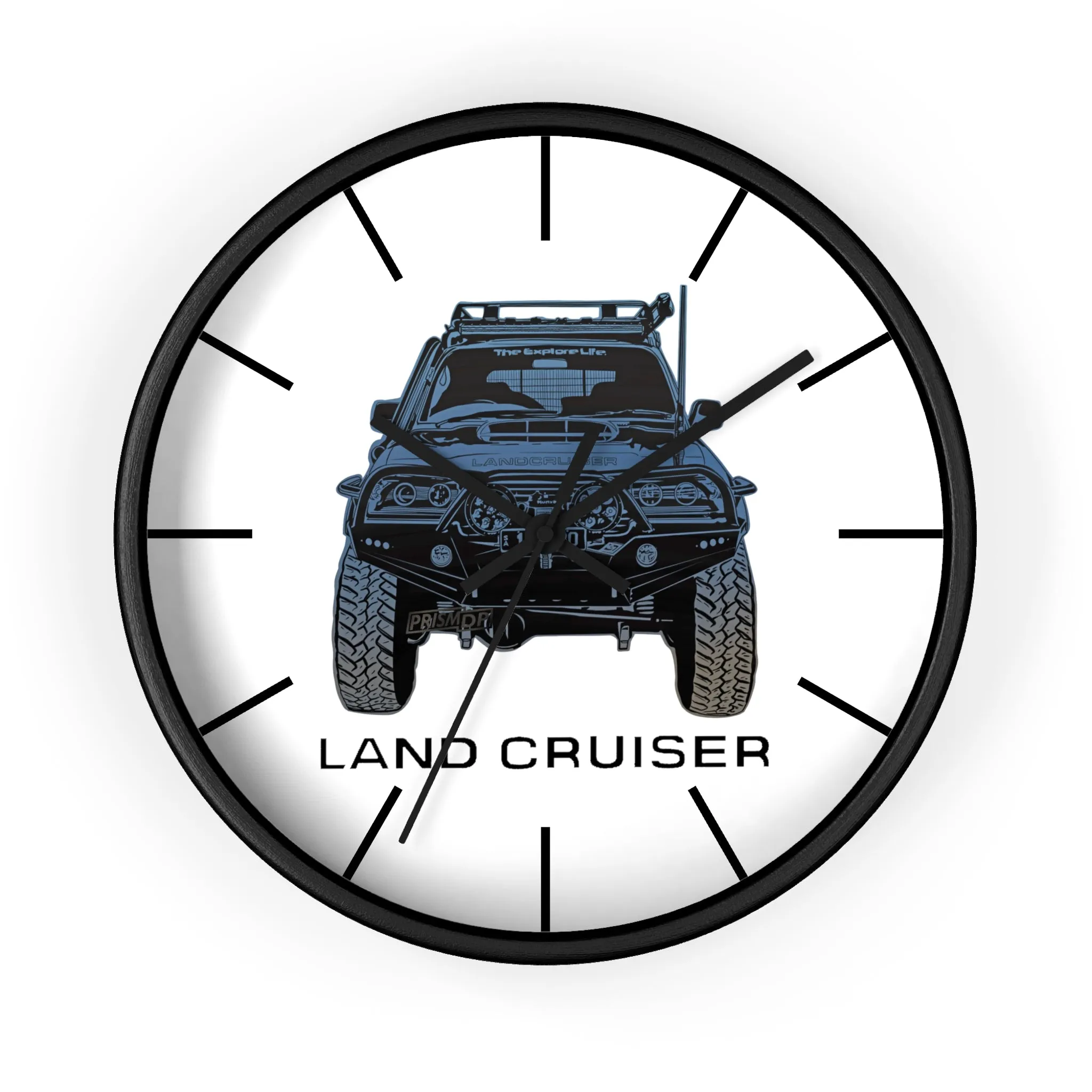 HDT80 80 Series Land Cruiser Wall Garage Clock - Reefmonkey Artist Prisma Denensi