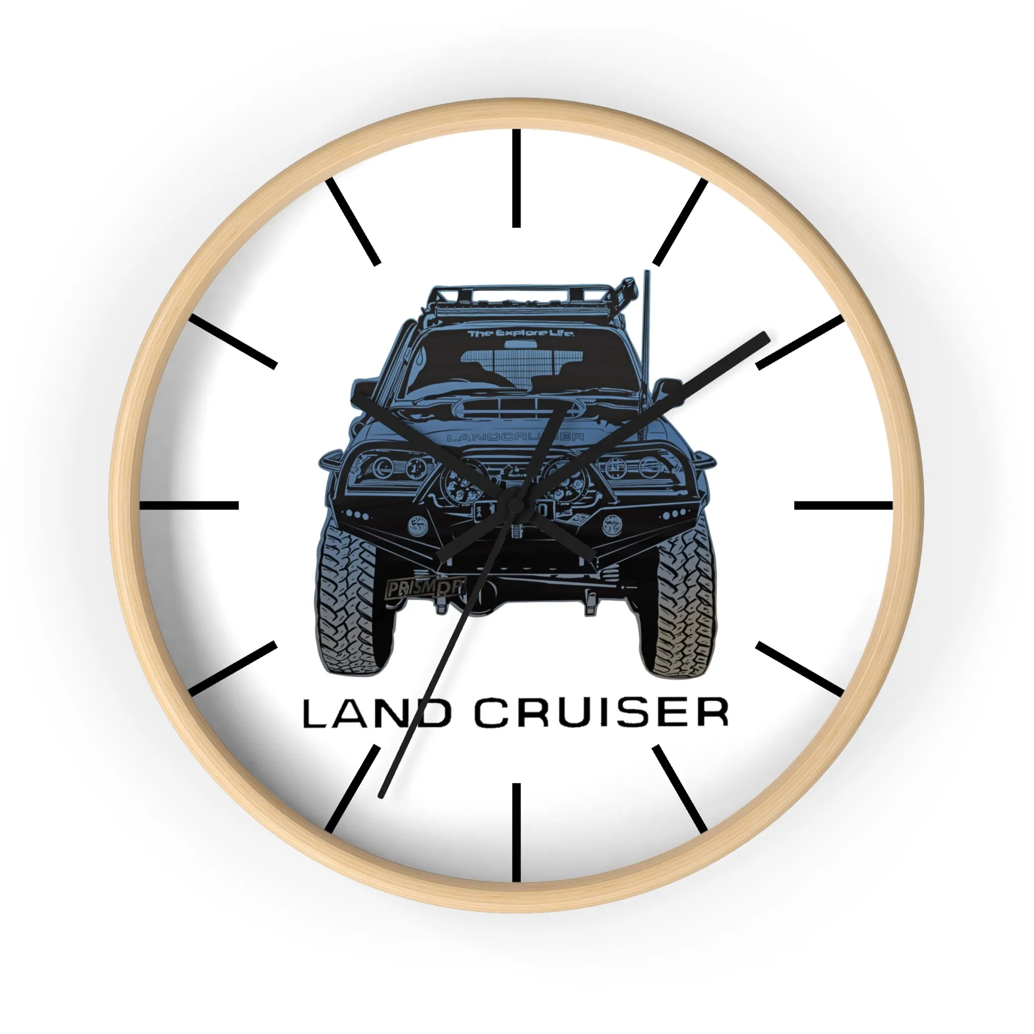 HDT80 80 Series Land Cruiser Wall Garage Clock - Reefmonkey Artist Prisma Denensi