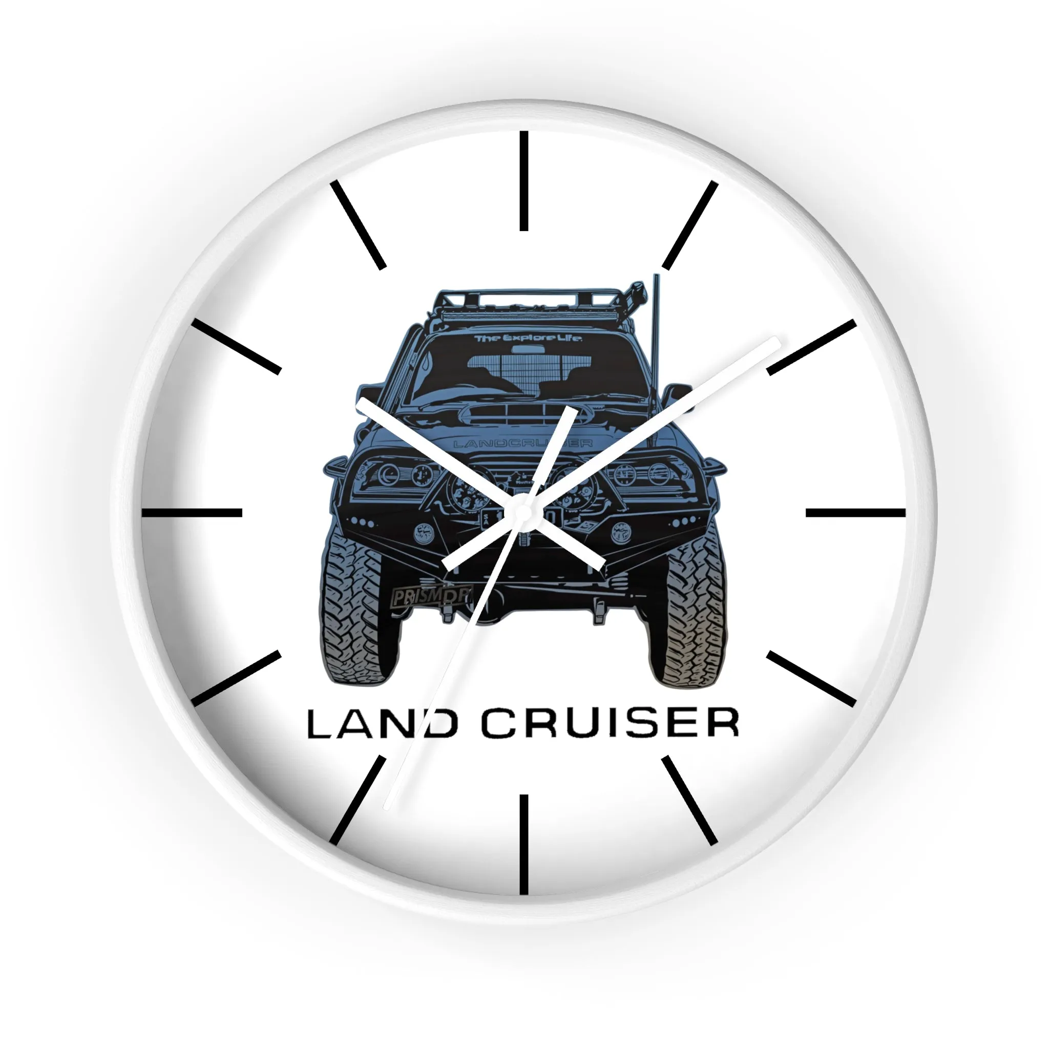 HDT80 80 Series Land Cruiser Wall Garage Clock - Reefmonkey Artist Prisma Denensi