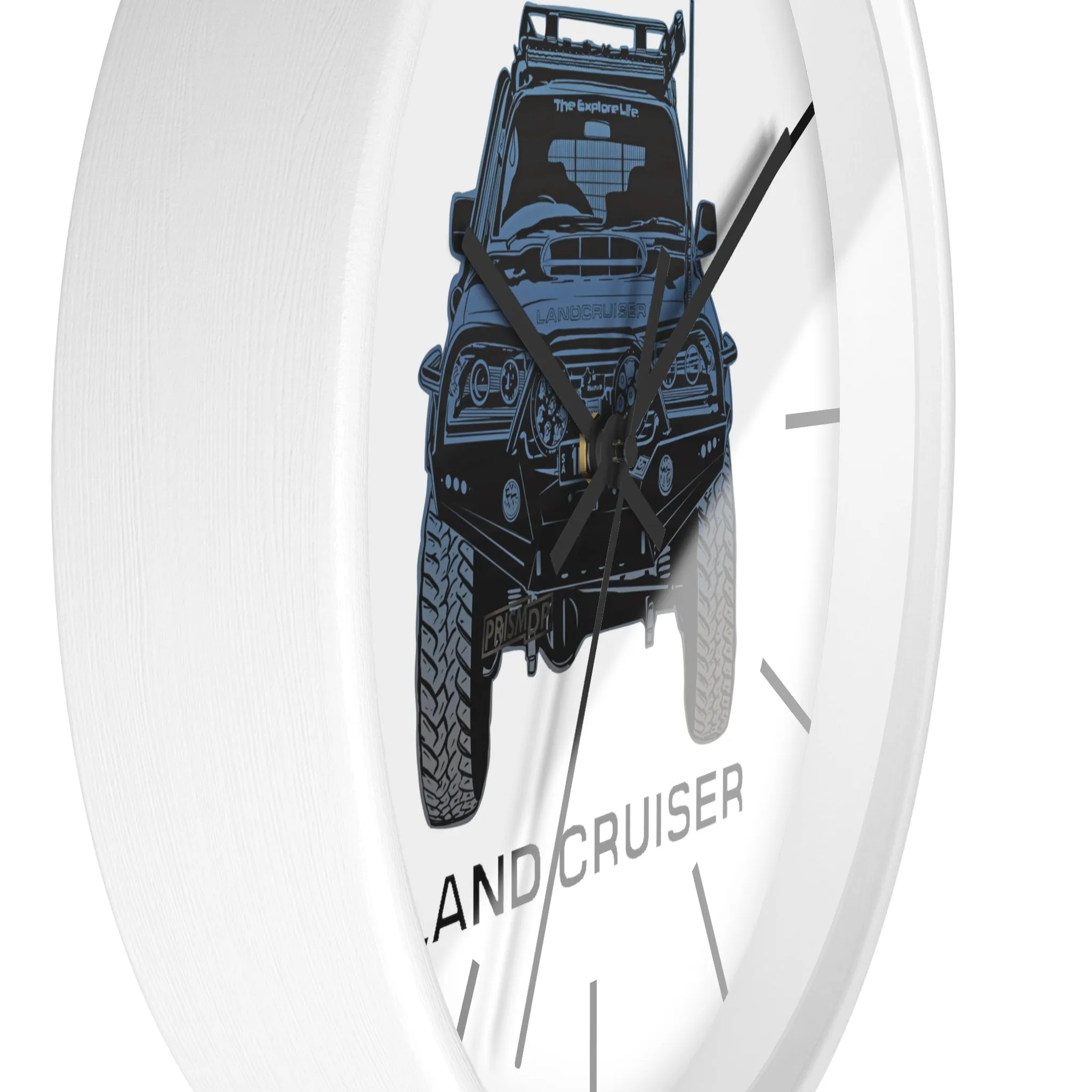 HDT80 80 Series Land Cruiser Wall Garage Clock - Reefmonkey Artist Prisma Denensi