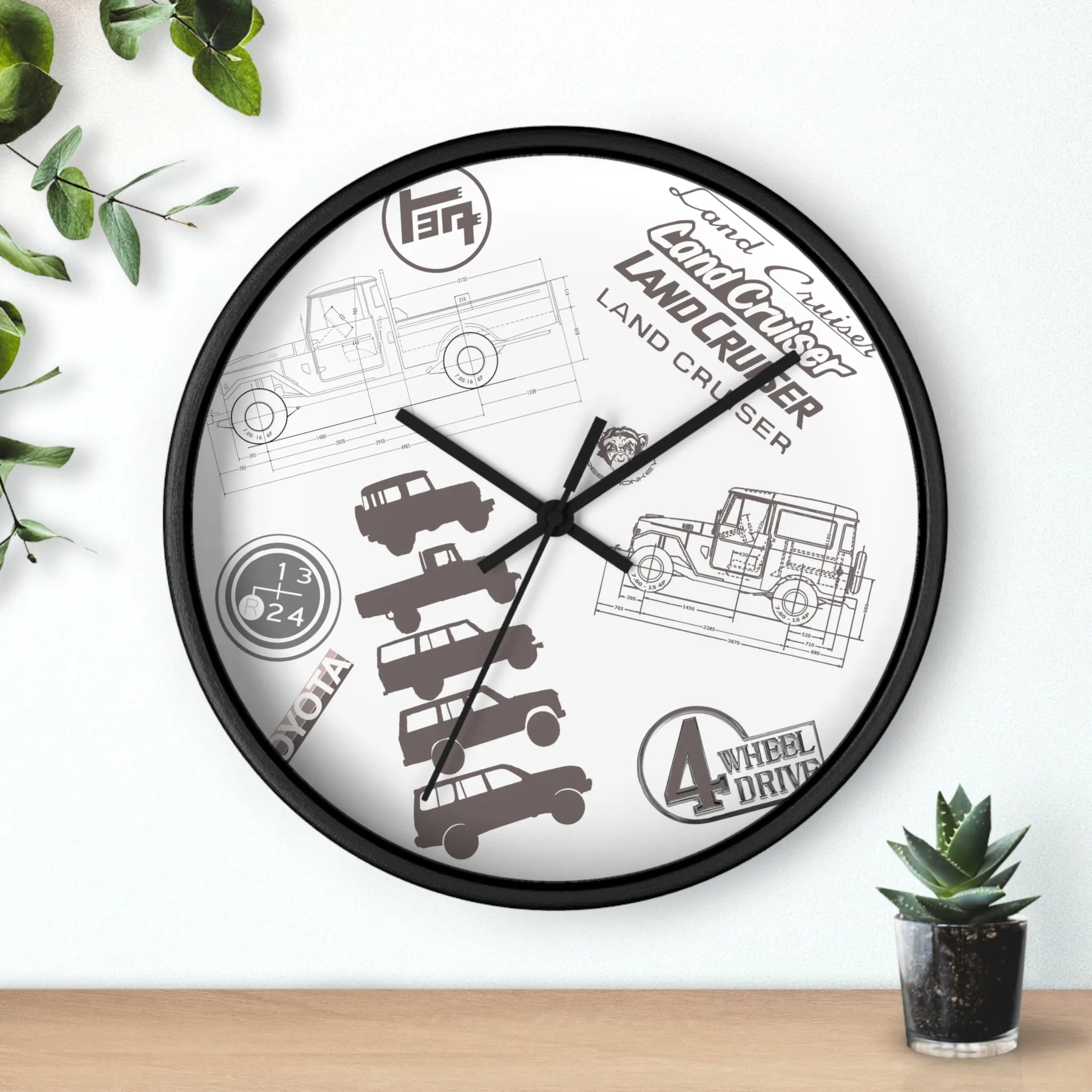 Land Cruiser FJ40 60 80 Series Wall Clock - Reefmonkey