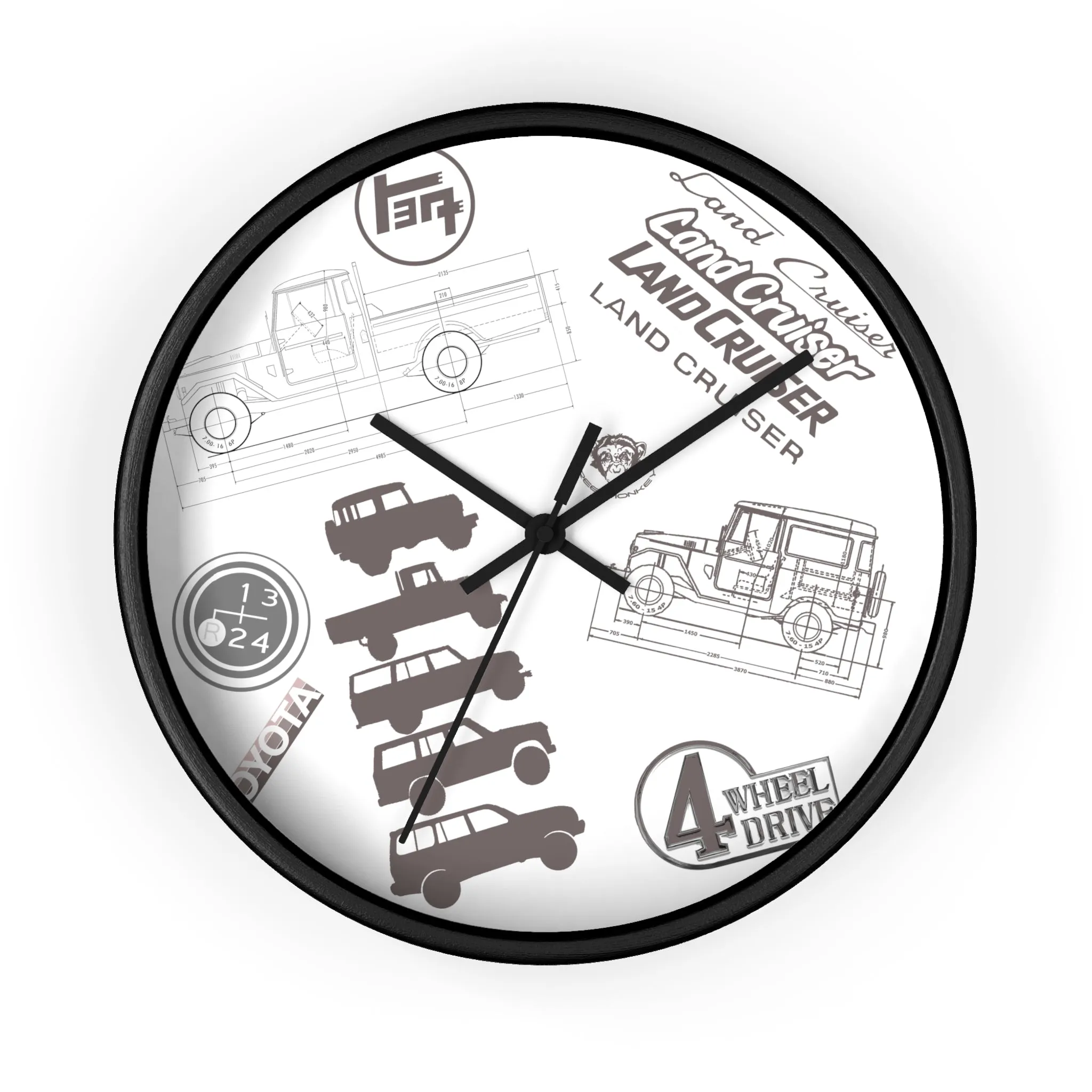 Land Cruiser FJ40 60 80 Series Wall Clock - Reefmonkey