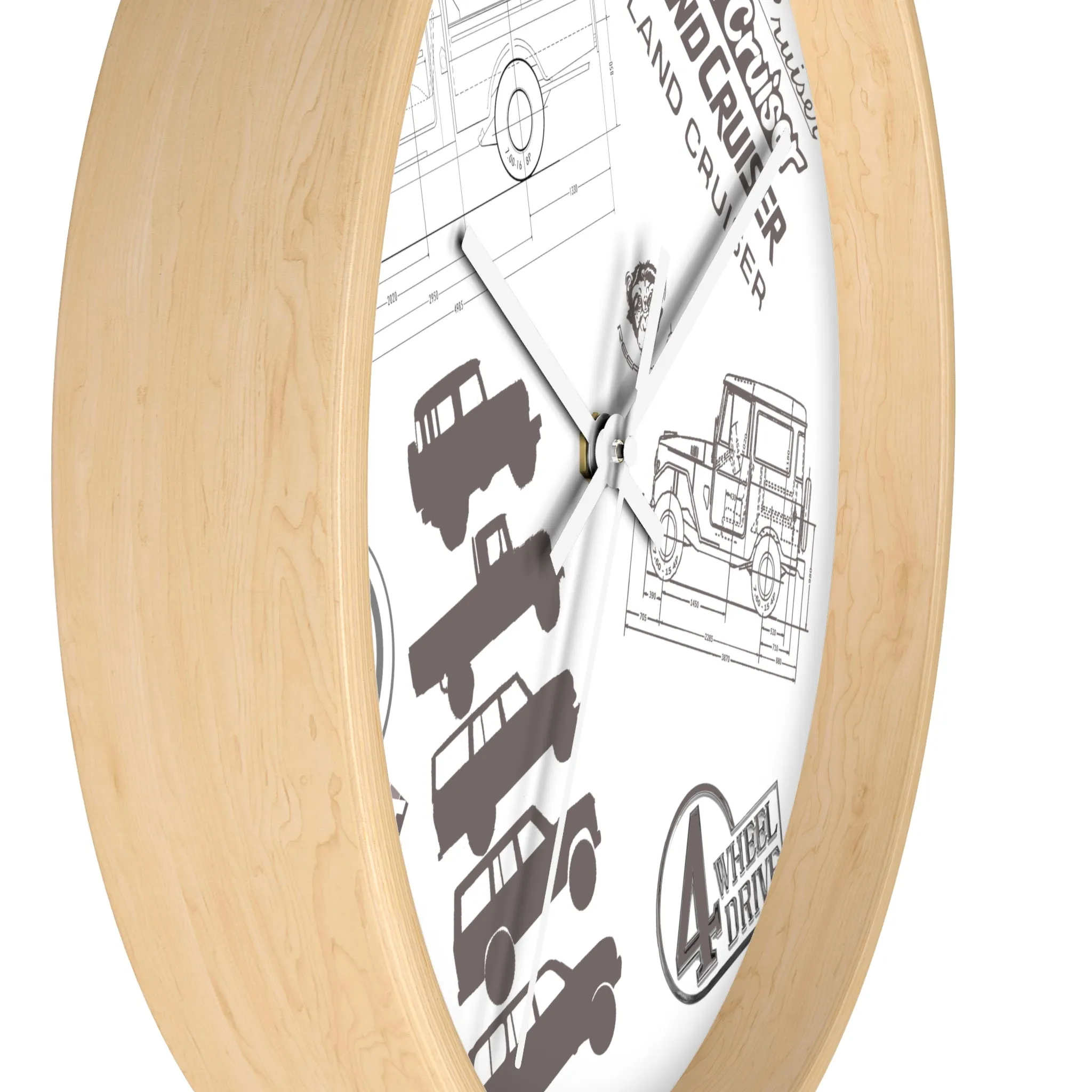 Land Cruiser FJ40 60 80 Series Wall Clock - Reefmonkey