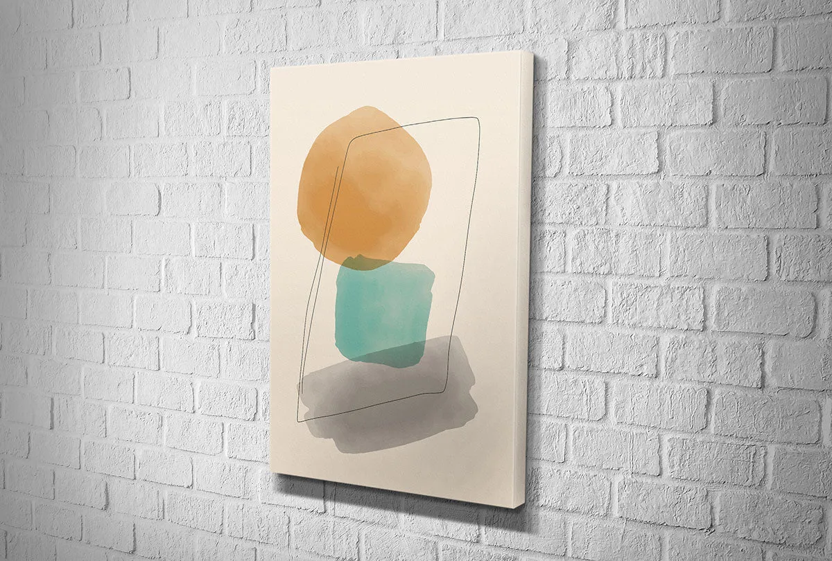 Minimalist Abstract 4B | Abstract Wall Art Print