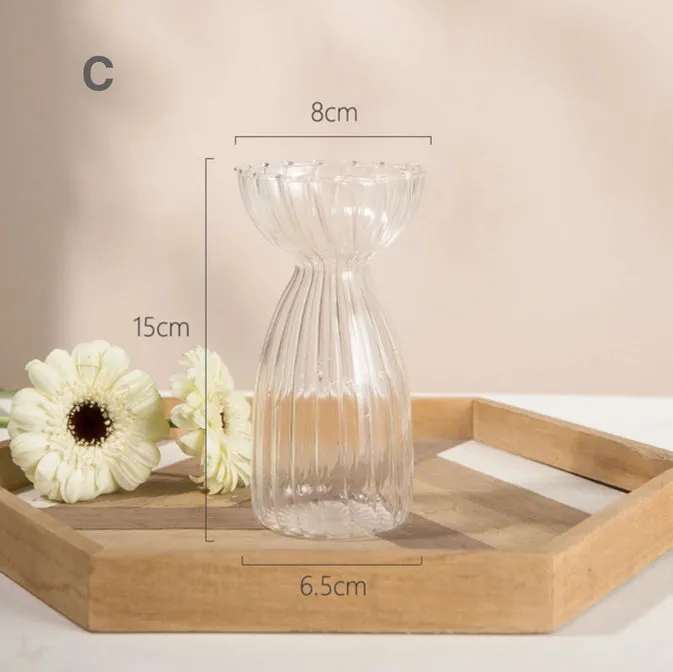 Nordic Table Vase | C (Clear)