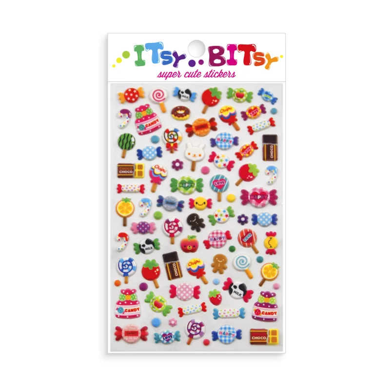 Ooly Itsy Bitsy Super Cute Candy Time Stickers