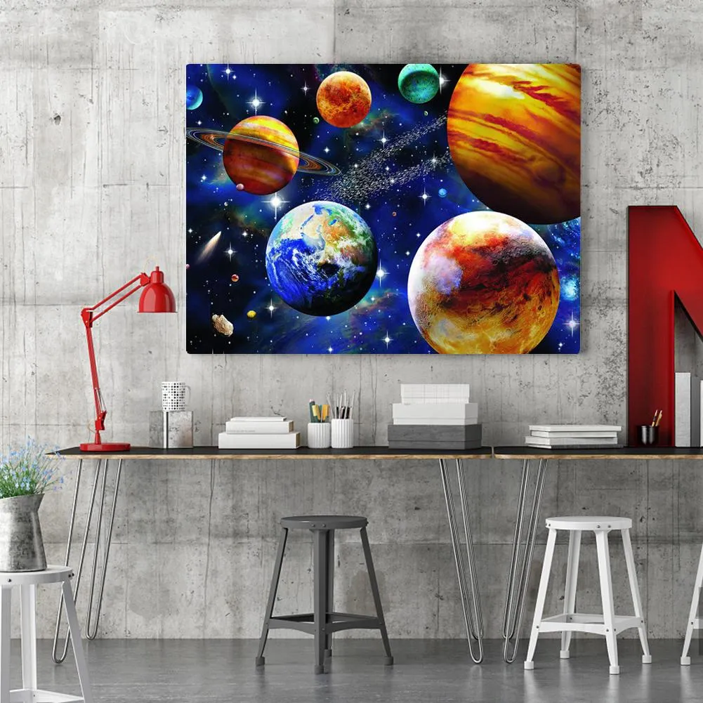 Picture Magical Universe - Full Round Diamond - 30x40CM