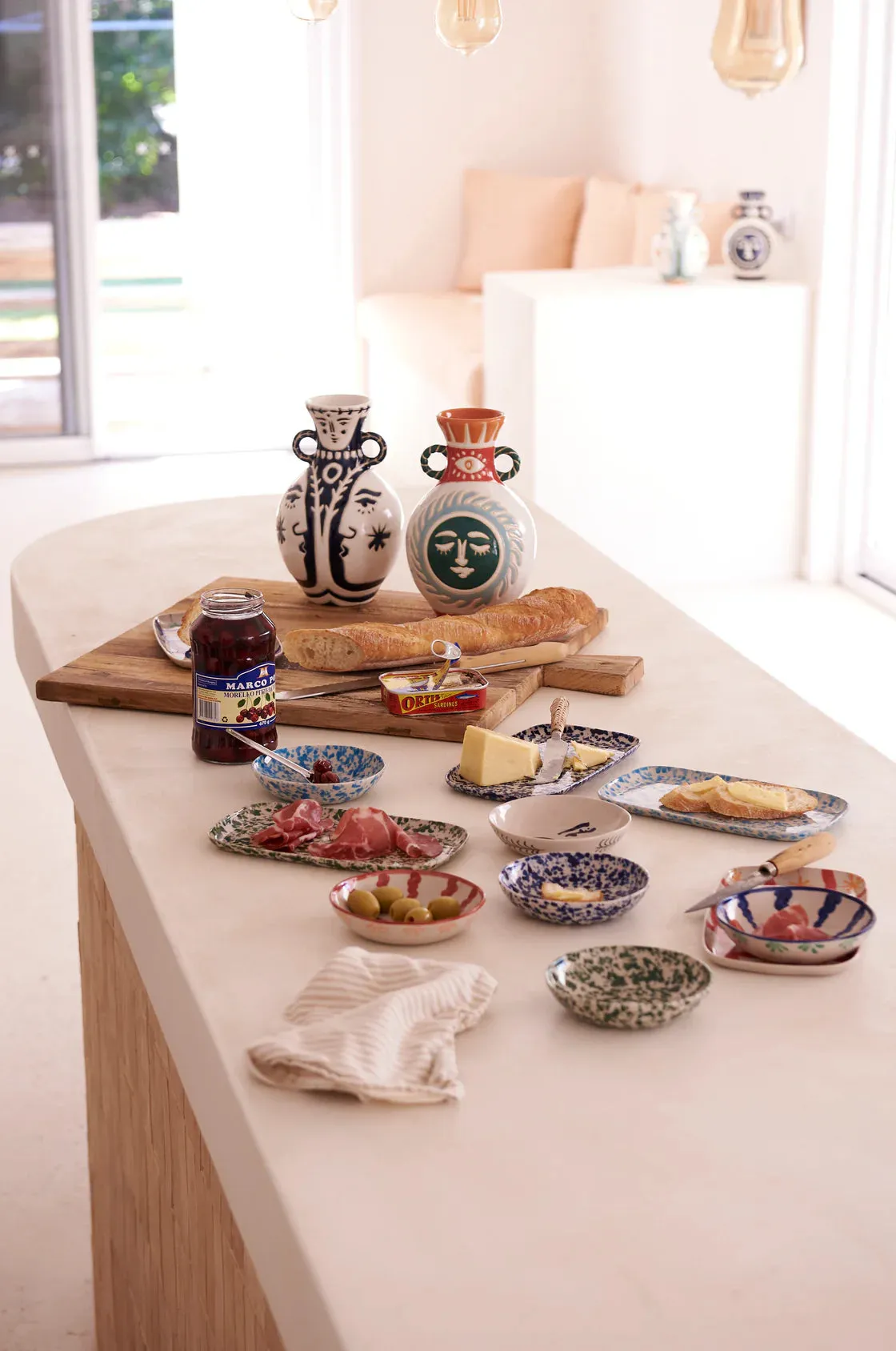Pinchos Green Splatter Bowl