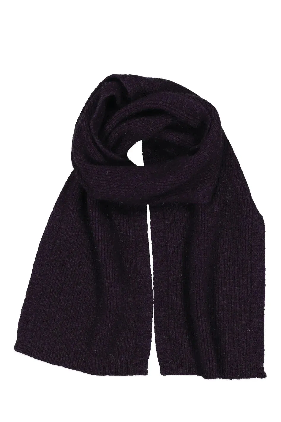 Possum Merino Fine Rib Scarf