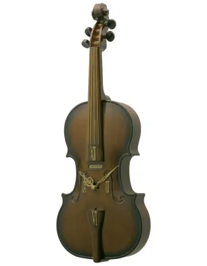 Rhythm Fiddler Wooden Musical Clock - 30 Melodies