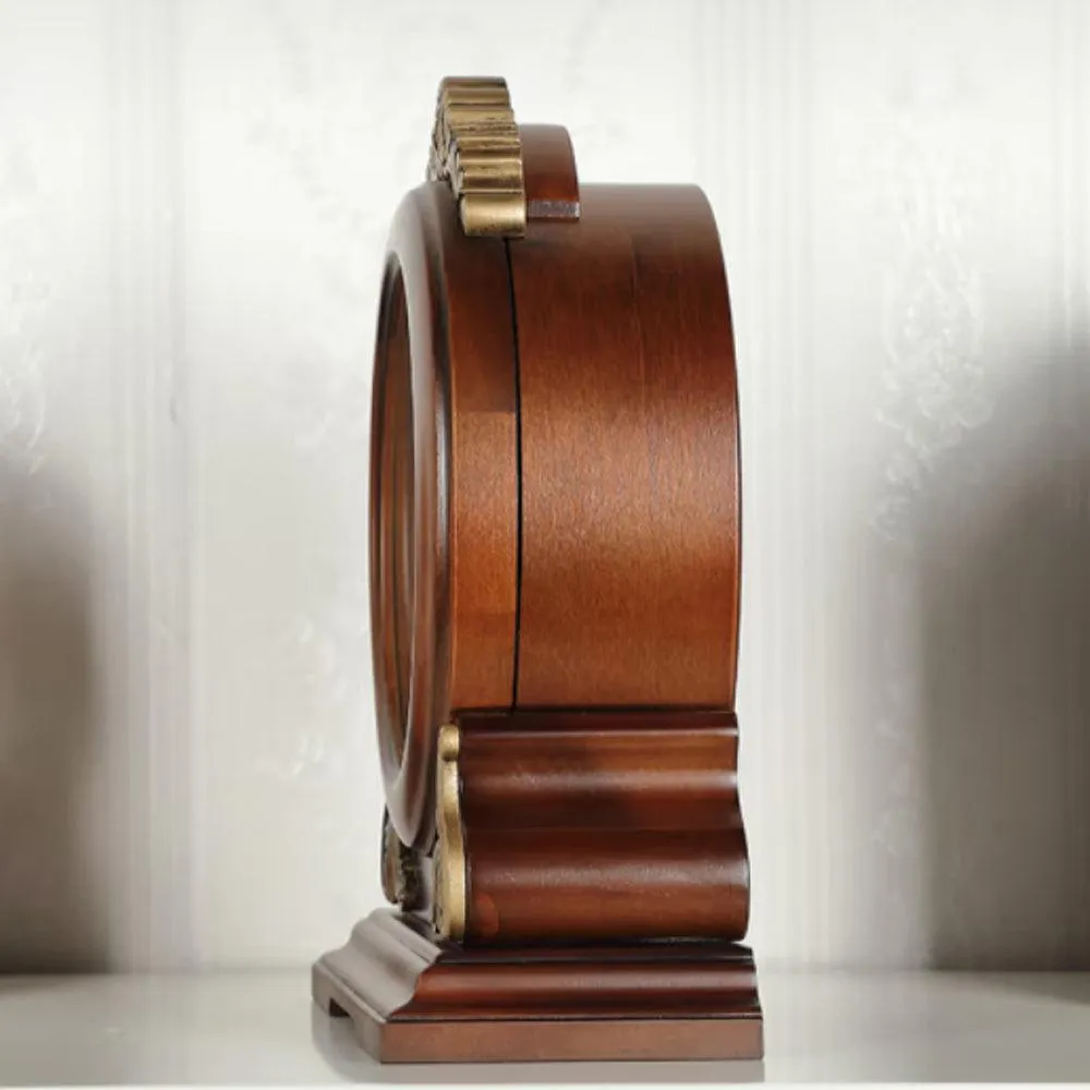 Rhythm Wooden Mantel Clock CRH114FR06
