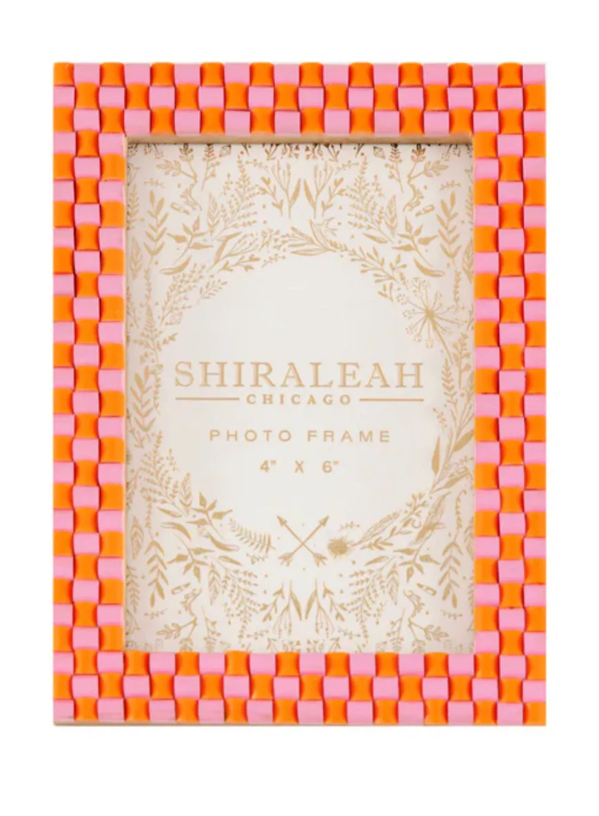 Shiraleah ‘Check Picture Frame’
